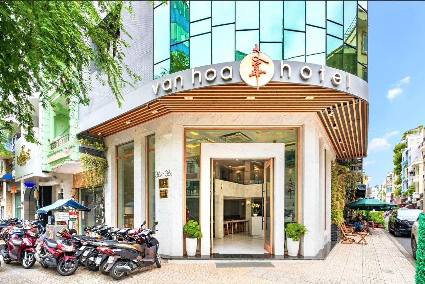 Van Hoa Hotel Ho Chi Minh-byen Eksteriør bilde